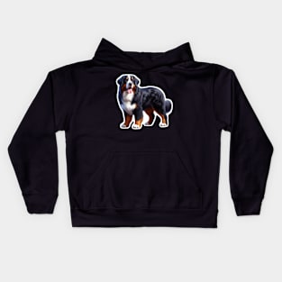 Bernese Mountain Dog Kids Hoodie